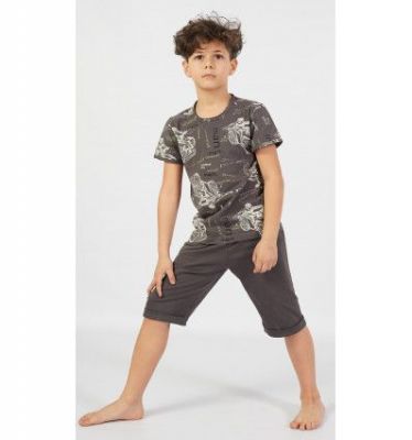 Dětské pyžamo bermudy Samuel. | Velikost 9-10 let, Velikost 11-12 let, Velikost 13-14 let, Velikost 15-16 let