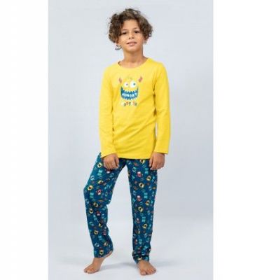 Dětské pyžamo dlouhé Monster. | Velikost 3-4 let, Velikost 5-6 let, Velikost 7-8 let